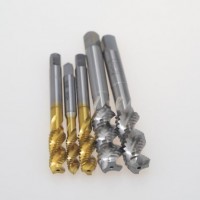 HSS Titanium-Plated Solid Carbide Cutting Tools Spiral Flute Taps M3*0.5