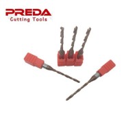 Preda Tungsten Carbide 5xd and 8xd Twist Drills with Internal Coolant Hole