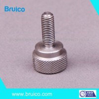 Precision Machined CNC Aluminum/Metal Machining Fastener with Knurl