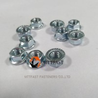 Carbon Steel Grade 8.8 Hex Flange Nut Hex Nut DIN6923