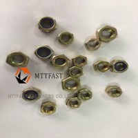 Hot Sale Yellow Zinc Plated Hex Nut DIN934 DIN985