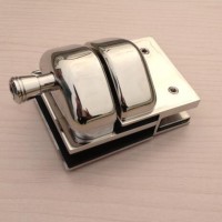 Full Stainless Steel Pool Fence Gate Magnetic Glass to Glass Latch