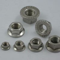 Hexagon Nuts with Flange (DIN 6923)