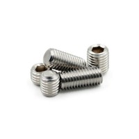 SUS304 Hex Socket Set Screws with Flat Point