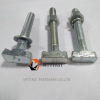 Grade 8.8 Carbon Steel T Bolt Zinc Plated Nonstandard