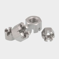 Castle Nut Hexagon Hex Slotted Stainless Steel DIN935