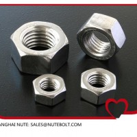 Stainless Steel Hex Head Nuts DIN934  DIN557  DIN982 DIN985 DIN439 DIN1587 DIN6923  Heavy Nuts