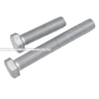 DIN933 Hex Bolts Zinc Plated