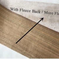 Wood Veneer Fleece-Back Veneer Artificial Veneer Natural Woodgrain Veneer Foiling Veneer