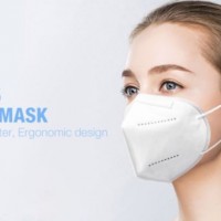 KN95 Protective Facial Mask Pm2.5 Particulate Filtering Droplet Proof Dust Chemical Filtering Mask