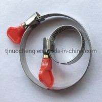 German Type Stainless Steel Hose Clamp 9mm with Handle