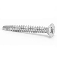 Stainless Steel Philips Flat Head Self Drilling Screw