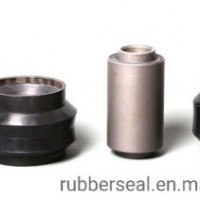 Round Headed Rubber Buffer with Shaft Bumper of Rubber