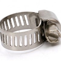 8 mm Stainless Steel American Type Hose Clamp for Automotive