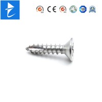 Custom Fastener Machine Screws Flat Head Self-Tapping Screw Stainless Steel Screw