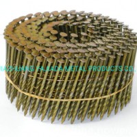 15 Degree Bright Screw Shank Coil Nails