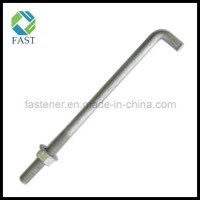 Hot DIP Galvanized L Anchor Bolt with Nut and Washer