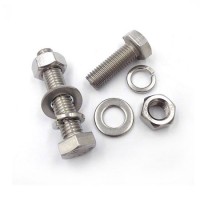 Stainless Steel DIN931&DIN933 Hex Bolt and Nut