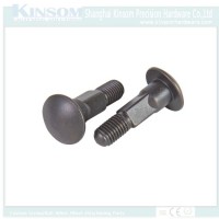 Cup Head Bolts with Square Neck Mounting Mower Bolt Blackening Coating Class 10.9