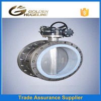 Double Flange Butterfly Valve