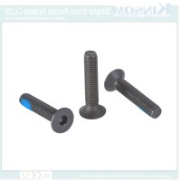 Stainless Steel 304 A2-70 Hex Socket Countersunk Machine Screw Customized Sandblasting and Blackenin