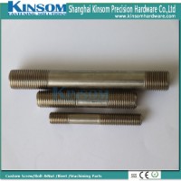 Special High Strength 10.9 Class Metal Rod Parts Ss Double Head Bolt