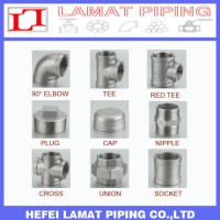 150lbs Inox Ss201 SS304 SS316 Stainless Steel Threaded Pipe Fitting