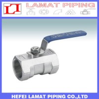 304 316 1000wog 2000wog Stainless Steel 1PC Ball Valve