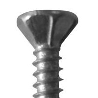 Csk Head Self Drilling Screws  with Wing  Zinc Plated