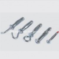 Hollow Wall Anchors with C  O  L Type Hooks  Steel with Zinc Plated