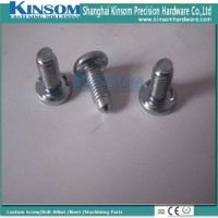 Special Taptite Weld Bolt with Pilot 3 Projection Foundation Blue White Zinc Coating Dog Point