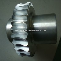 Customized Trapezoidal Zinc Alloy Curved Worm Wheel Gear Nuts Tr40X7