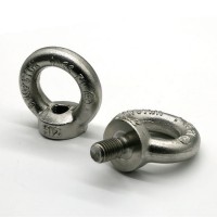 DIN580 Hardware M10 Drop Forged Stainless Steel Rigging Lifting Eye Bolt