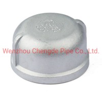 Industrial Stainless Steel Round Cap Fitting (CD-pl2991)