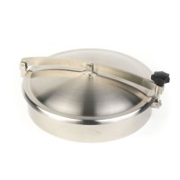 Stainless Steel Food Grade SS304/316L Manway Cover Without Pressure (CD-mc2994)