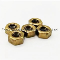 2020 China OEM Hot Sale Brass Polished Hex Nut of Enpu图1