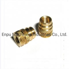 2020 China Hot Customized Insert Nut/Stainless Steel Nut/Brass Knurled Round Embedded Inserts Nut wi图1