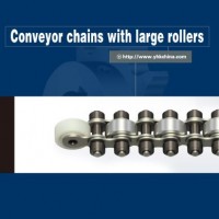 Conveyor Chains with Large Rollers