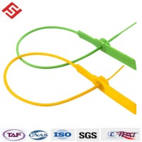 Free Samples China Easy Locking Hot Sale 280mm Length Strong Plastic Seal with Metal Clip Insert