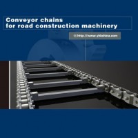 Conveyor Chains for Road Construction Machinery