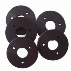 NBR FKM EPDM SBR Rubber Round Gasket with Hole图1