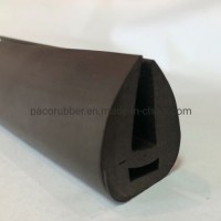 U Shape Solid EPDM Rubber Profile for Edge Protection