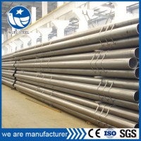 Directly Selling Carbon Black Welded Steel Round Pipe