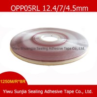 Printed Red Line Tape  OPP Bag Sealing Tape  Resealable Tape  Acrylic Self Adhesive Sealing Tape for