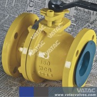 Flanged RF or Rtj Wcb  Wcc  Lcb  Lcc Ball Valve with Pressure 150lb  300lb and 600lb