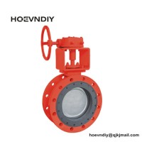 Low Torque High Cycle Fireproofed Double Eccentric/Offset Butterfly Valve