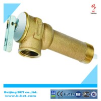 Brass body Temperature and Pressure Relief Valve for Solar Water Heater