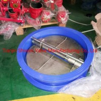 DN500 Ductile Iron EPDM Seat Dual Plate Wafer Check Valve