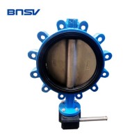 Ductile Iron Body Lug Type Central Lined Butterfly Valve