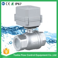 High Quality 1-1/2'' Electric Automatic Stainless Steel Ball Valve (T40-S2-c)